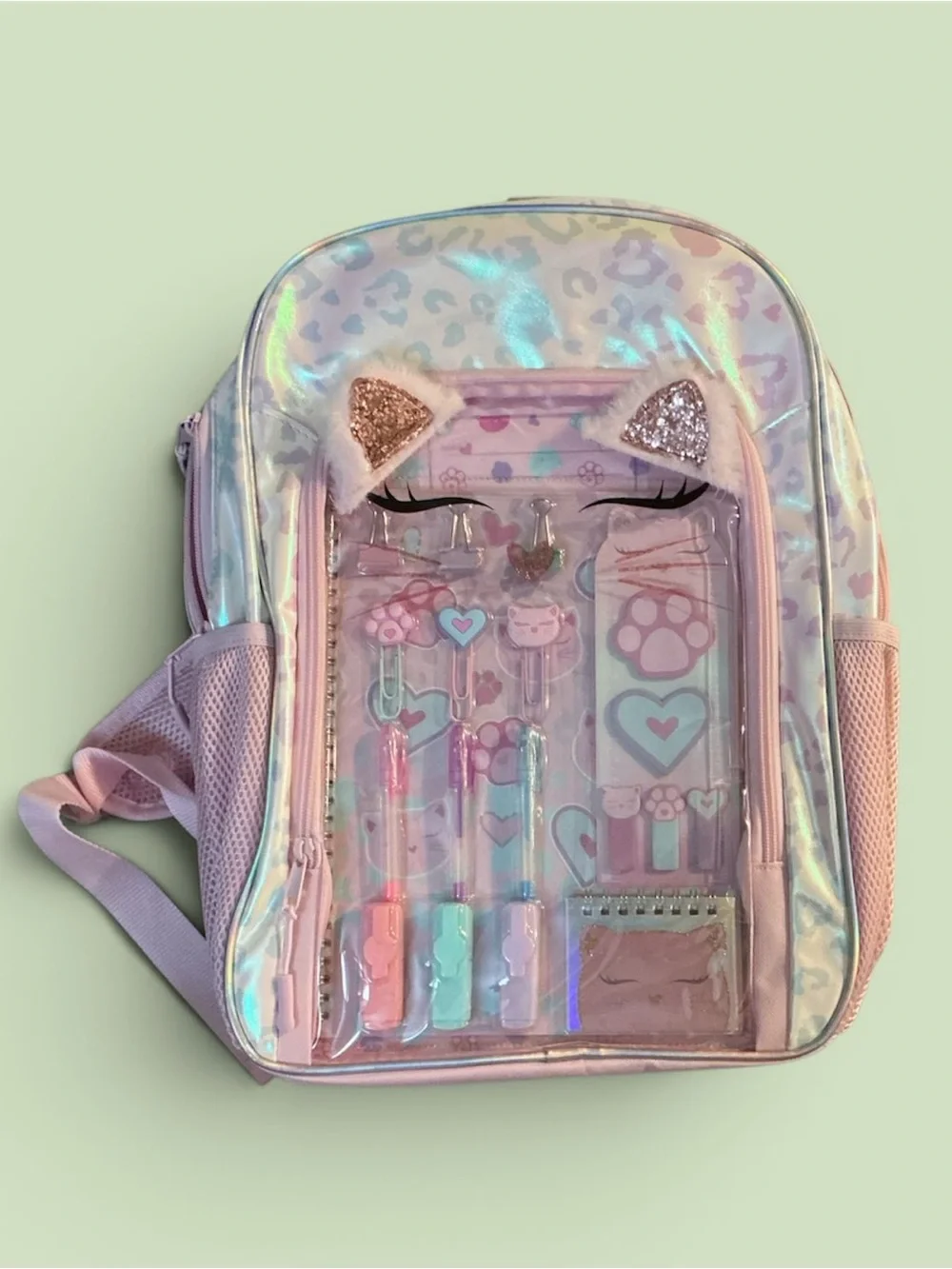 Kids Activity Set - Pastel Pink & Blue Backpack Kit